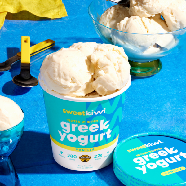 Vanilla Bean Frozen Whipped Greek Yogurt