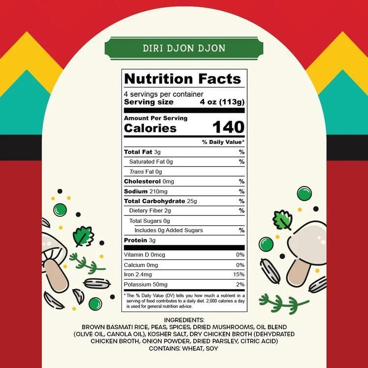 
                  
                    Diri Djon Djon Mushroom Rice
                  
                