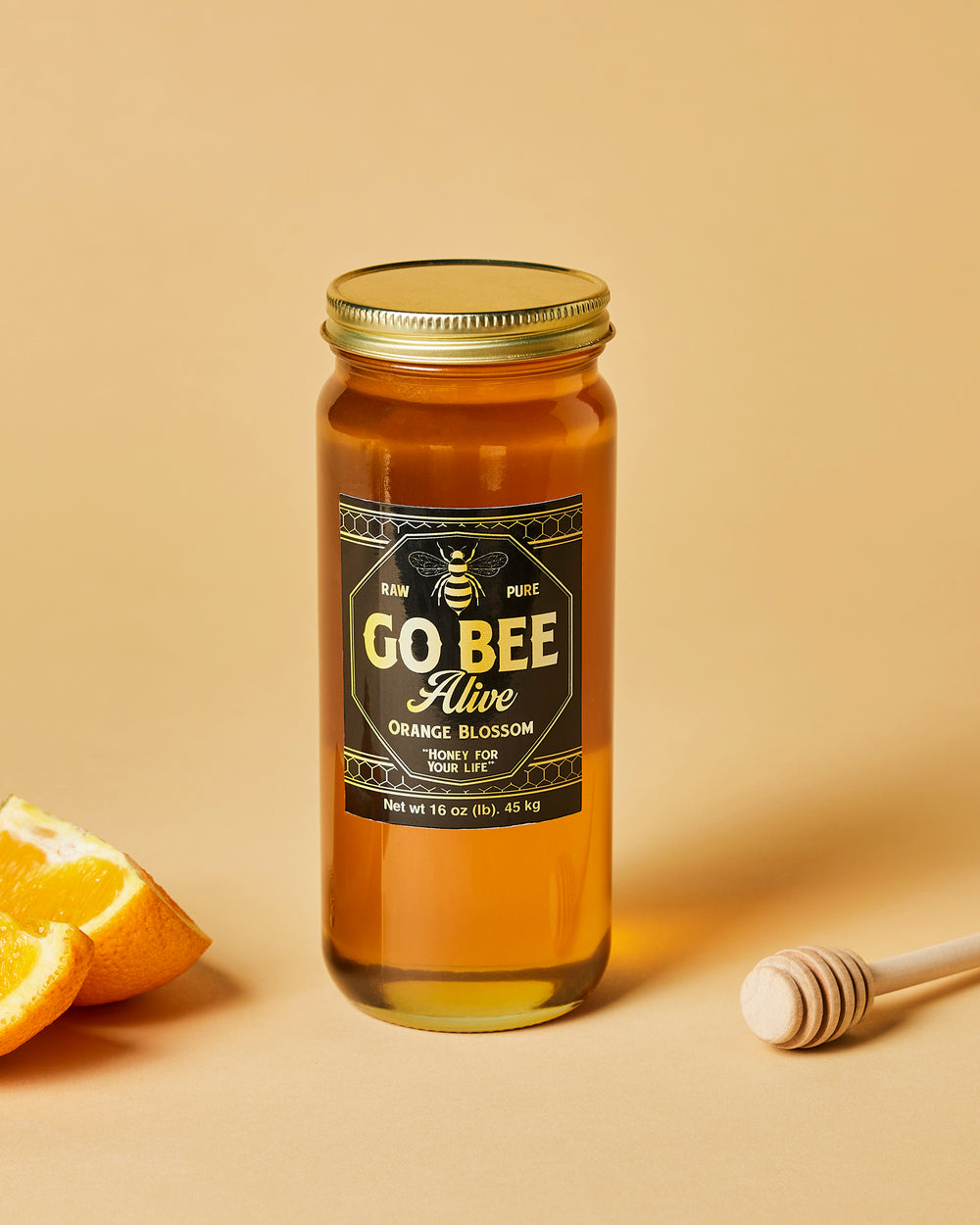 Raw Organic Orange Blossom Honey