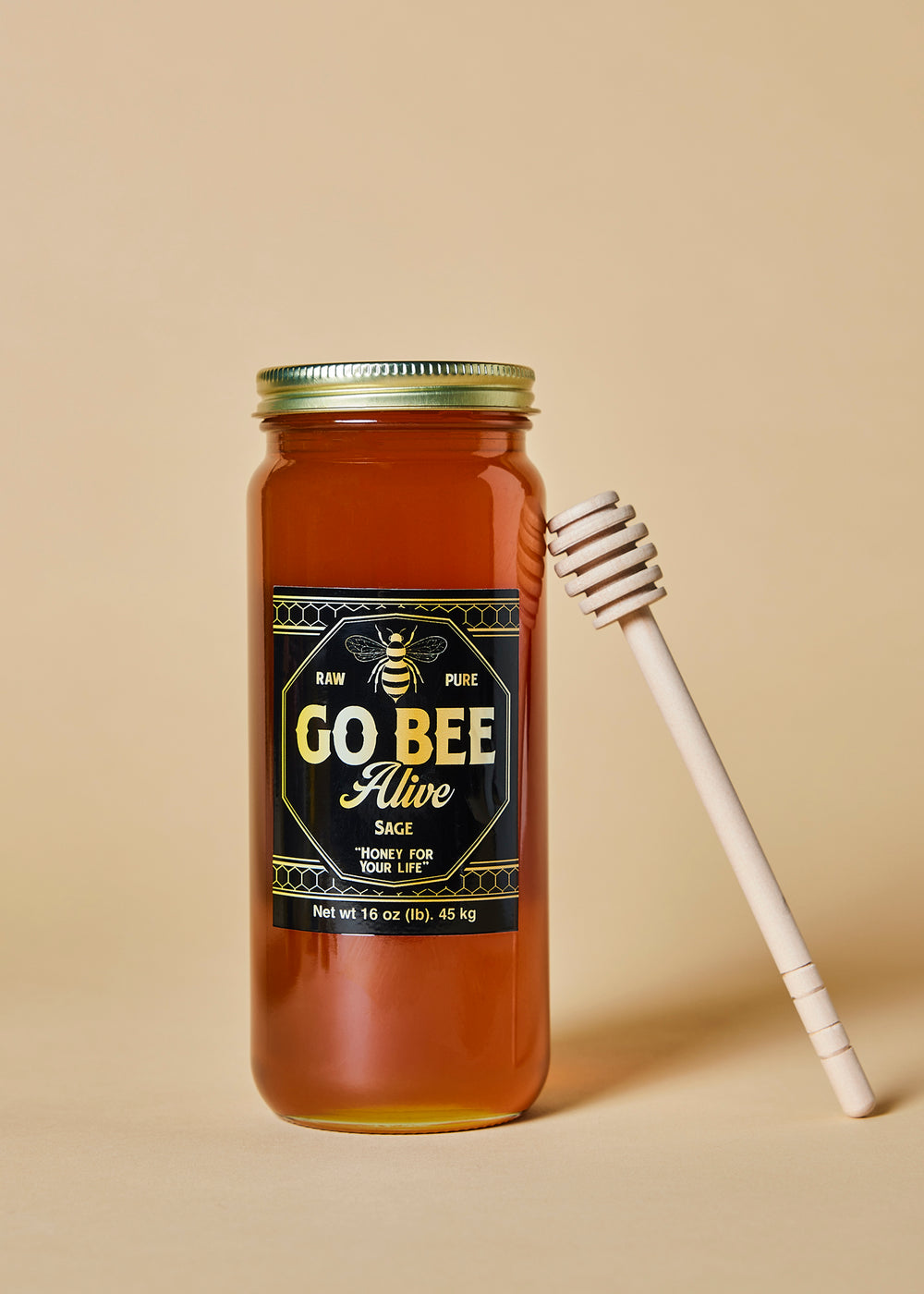 Raw Organic Sage Honey